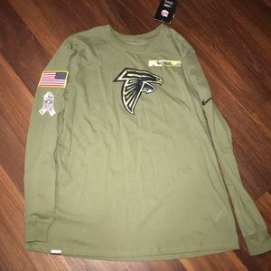Atlanta Falcons Nike On Field Long Sleeve Shirt NWT